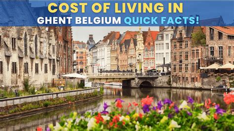 living cost in ghent belgium